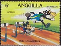 Anguilla - 1984 - Walt Disney - 6 ¢ - Multicolor - Walt Disney, Olympic Games, Decathlon - Scott 564 - 0